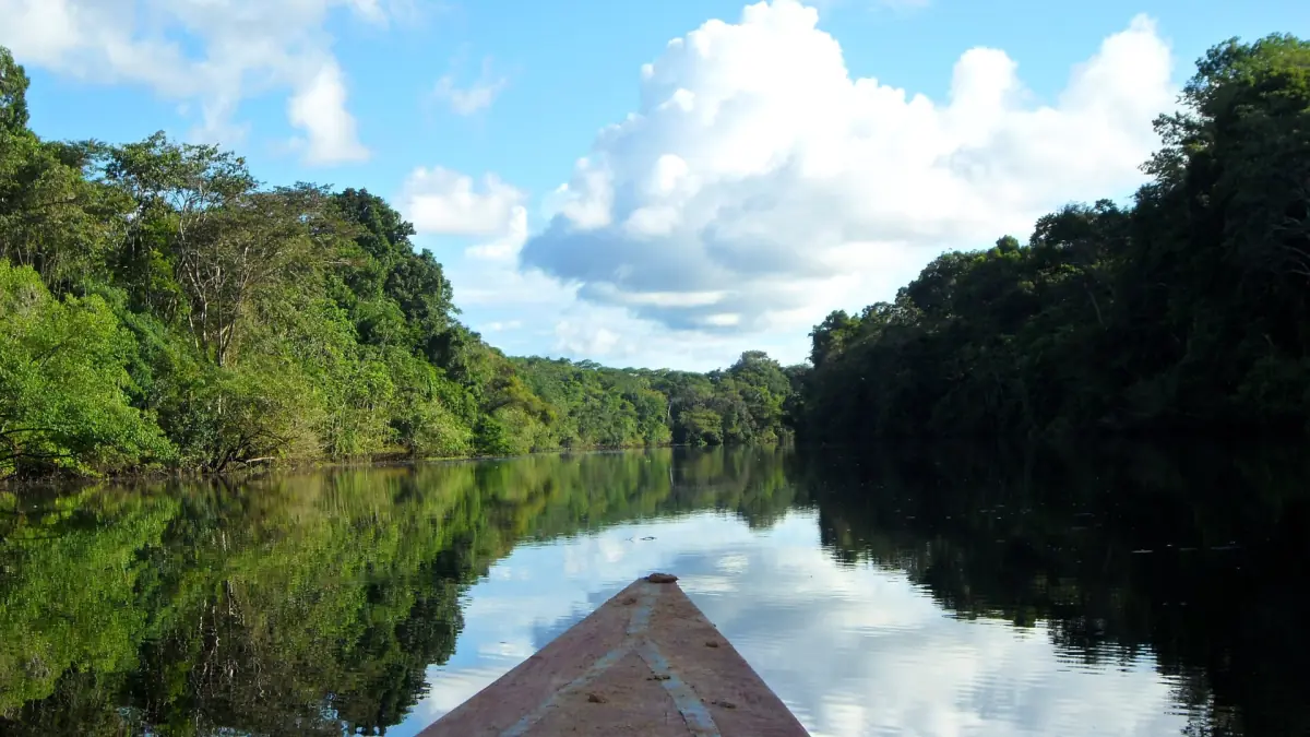 The Marañón River at Pacaya Samiria