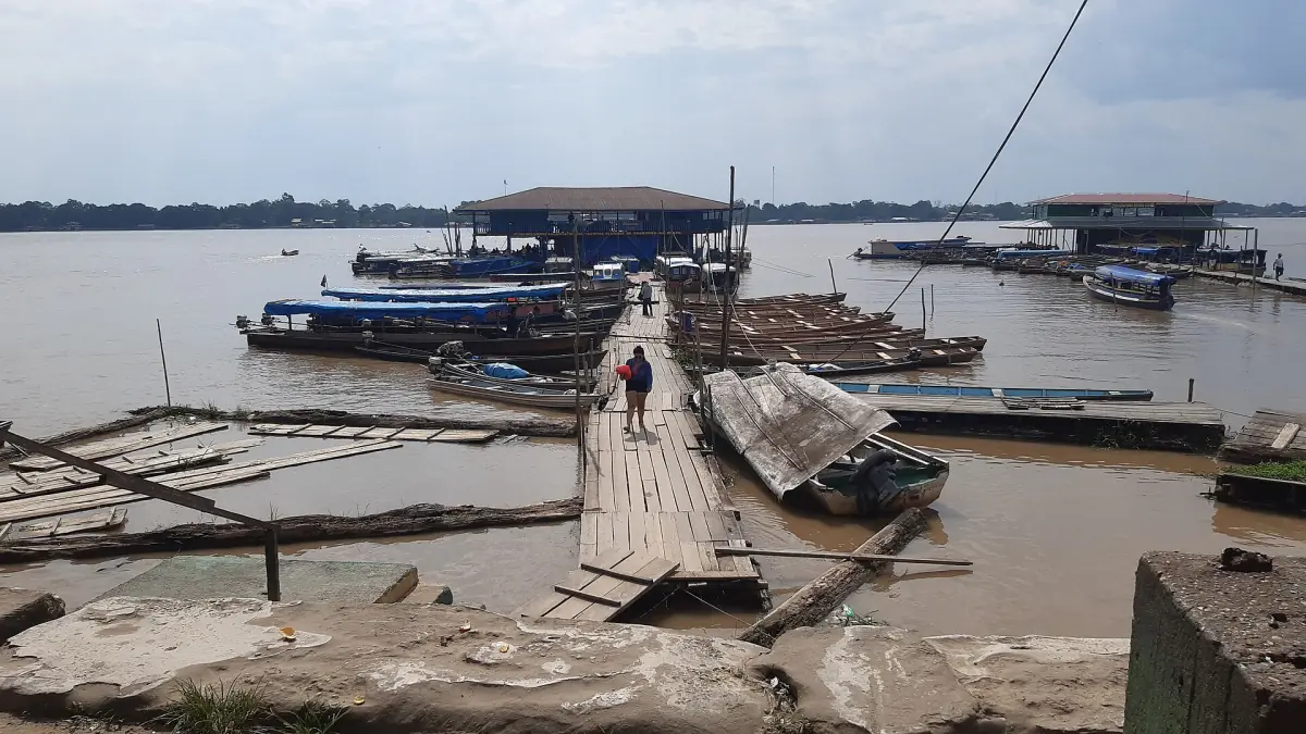 The river port of Tabatinga